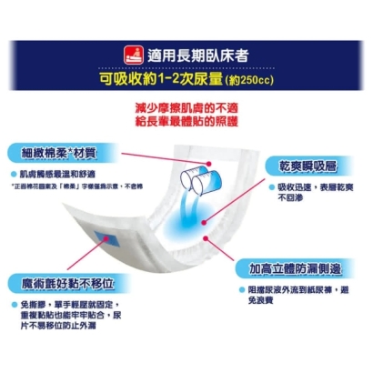 來復易柔適安心易換式紙尿片
